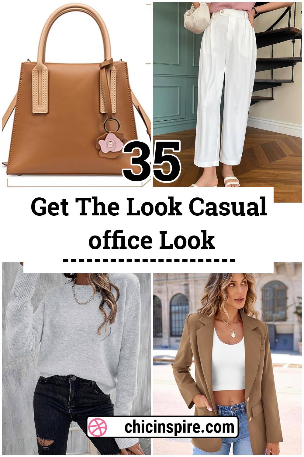 35 Casual Work Outfits For Women - Chicinspire