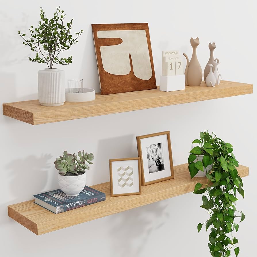 Kitchen Decoration ideas - Kitchen Floating Shelves