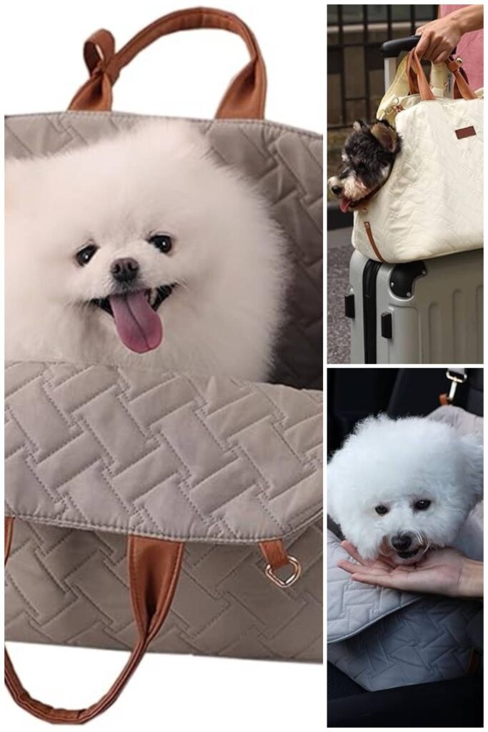 Dual Use, Car Safety Seat, Fashion Light, Woman Style, Cozy Pet