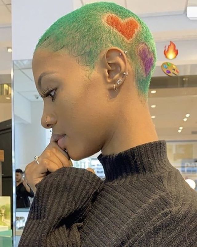 Color-Dyed Shaved Designs