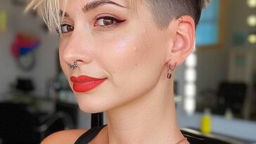 Pixie with Side Shave for Women