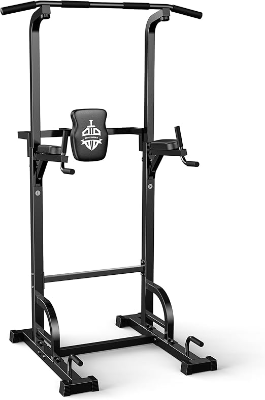 Power Tower Pull Up Dip Station