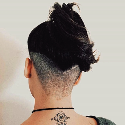 V-Shape Nape Shave