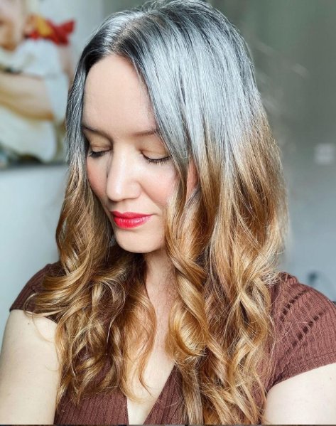 Brown Hair Going Grey