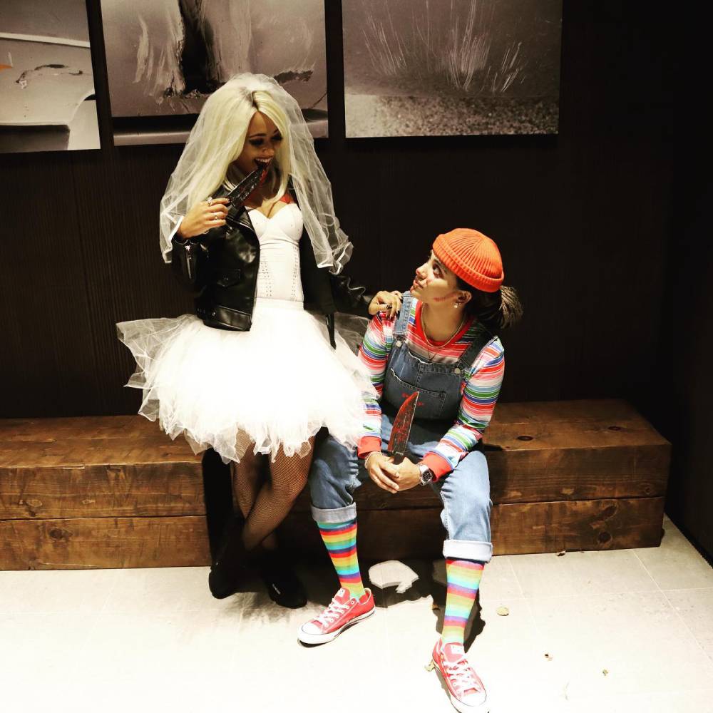 Duo Halloween Costumes Chucky and His Bride: The Killer Couple Costume Everyone Recognizes