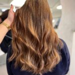 Caramel Highlight Look for Brown Hair