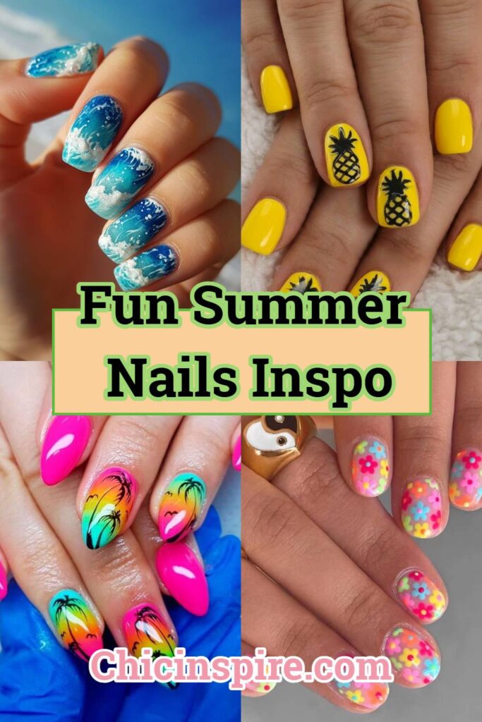 Fun Summer Nails Inspo
