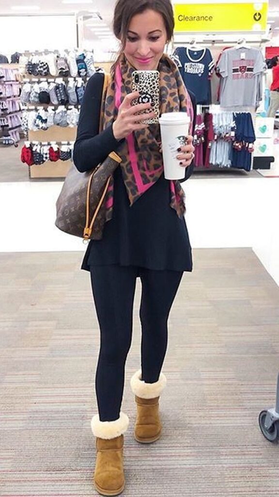 Warm boots LV and Leggings