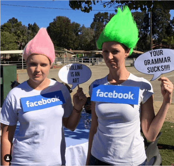 Facebook User Halloween Costume