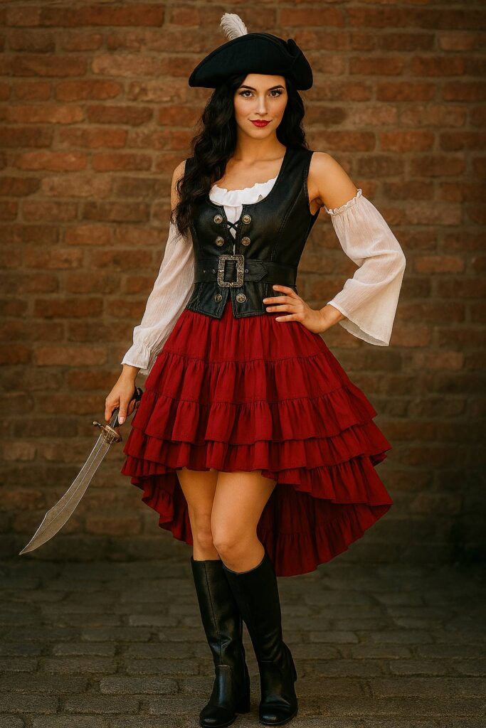 Funna Pirate Costume Women