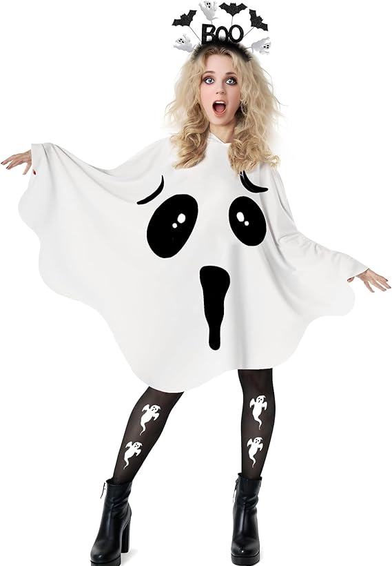 Halloween Ghost Costume Women