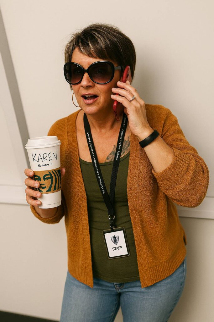 Karen Halloween costume for a woman