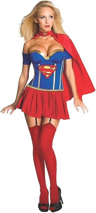 womens Secret Wishes Dc Comics Supergirl Costume Corset