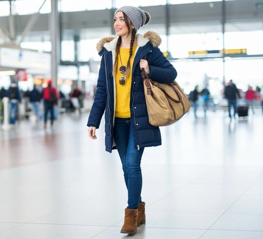 Winter Travel Outfit Ideas Stay Stylish and Warm Wherever You Go 23 Winter travel outfit ideas for women get cozy airport looks, layering tips, and 30 outfit inspirations to stay warm and stylish while traveling this winter. Cozy Airport Look: Effortless Winter Travel Style