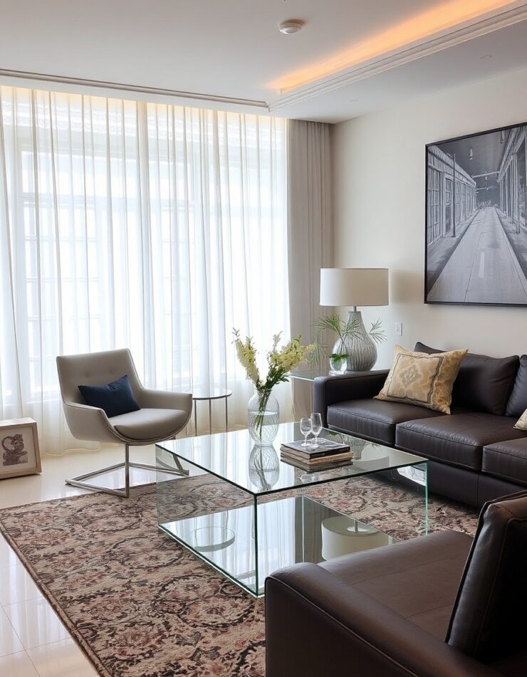 Acrylic or glass furniture for a modern touch Room Ideas Aesthetic Your Guide to Crafting a Personal Sanctuary