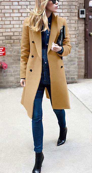 Winter Travel Outfit Ideas Stay Stylish and Warm Wherever You Go 13 Winter travel outfit ideas for women get cozy airport looks, layering tips, and 30 outfit inspirations to stay warm and stylish while traveling this winter. Mid-Long Wool Pea Coat