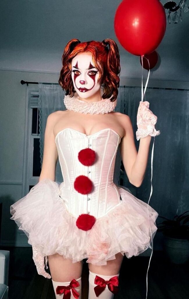 Killer Clown Corset Costume