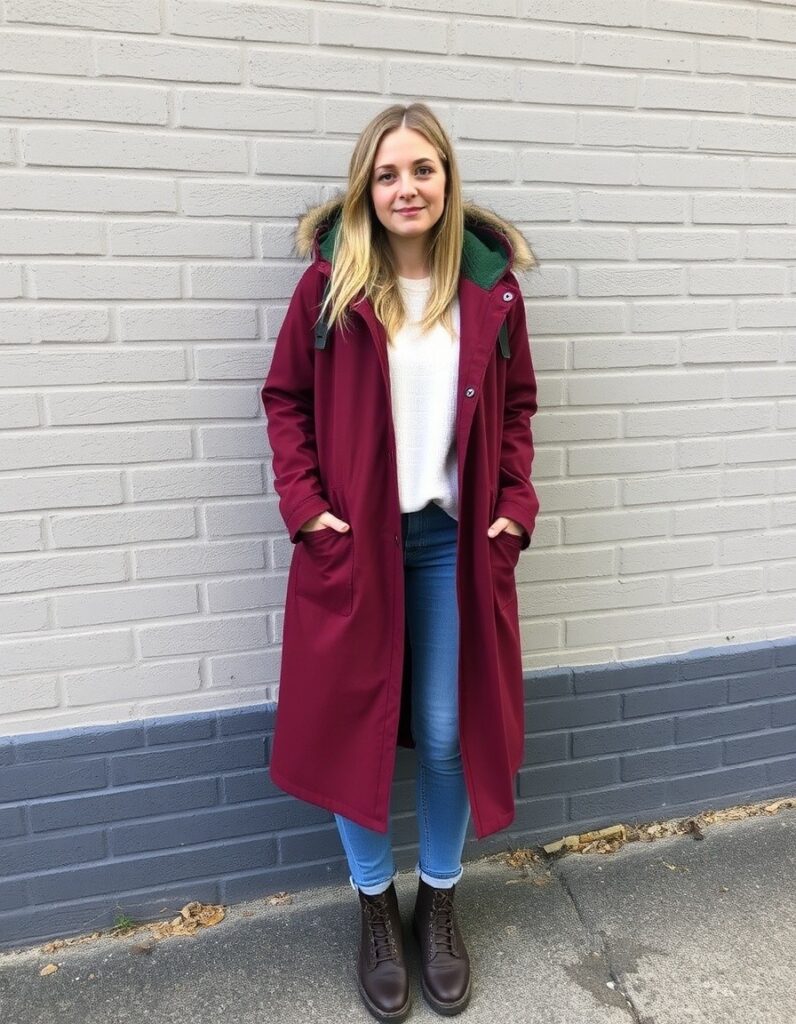 NYC Winter Outfits Looks and Styles 19 NYC Winter Outfits - Let's have a fun and exciting Winter this season. New York City in the winter is a magical yet merciless experience. NYC Winter Outfits - A technical, longline parka in an unexpected color like burgundy or forest green