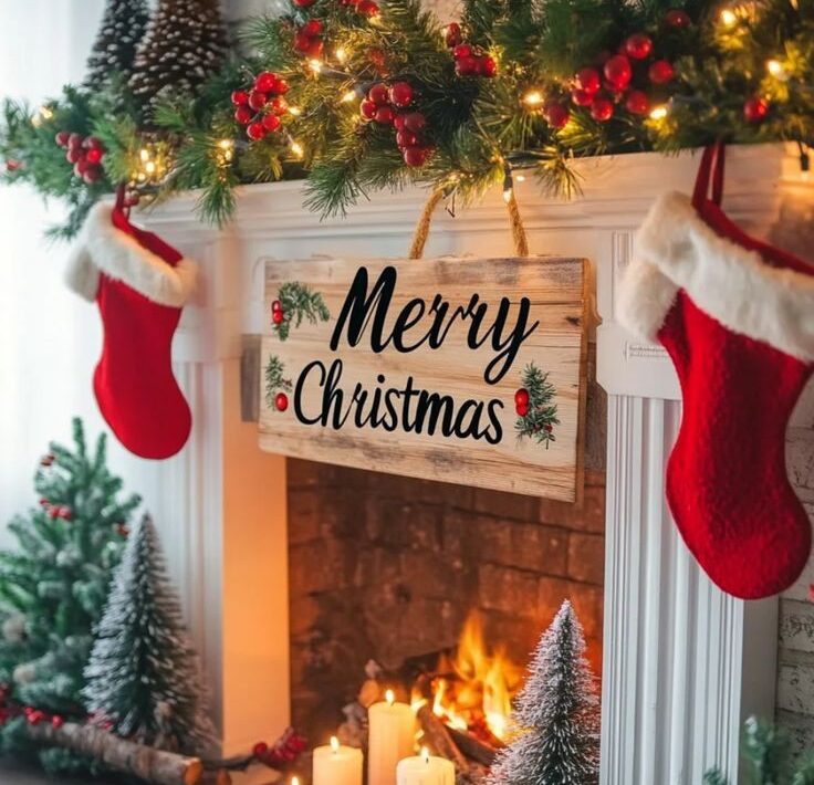 Christmas Mantel Your Holiday Guide to a Festive Focal Point