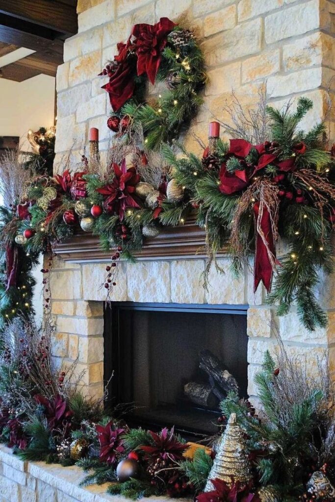 Christmas Mantel Your Holiday Guide to a Festive Focal Point 23 The Christmas mantel is more than just a shelf above the fireplace; it is the center of holiday decor. Christmas Mantel Your Holiday Guide to a Festive Focal Point 30 Christmas Mantel Your Holiday Guide to a Festive Focal Point