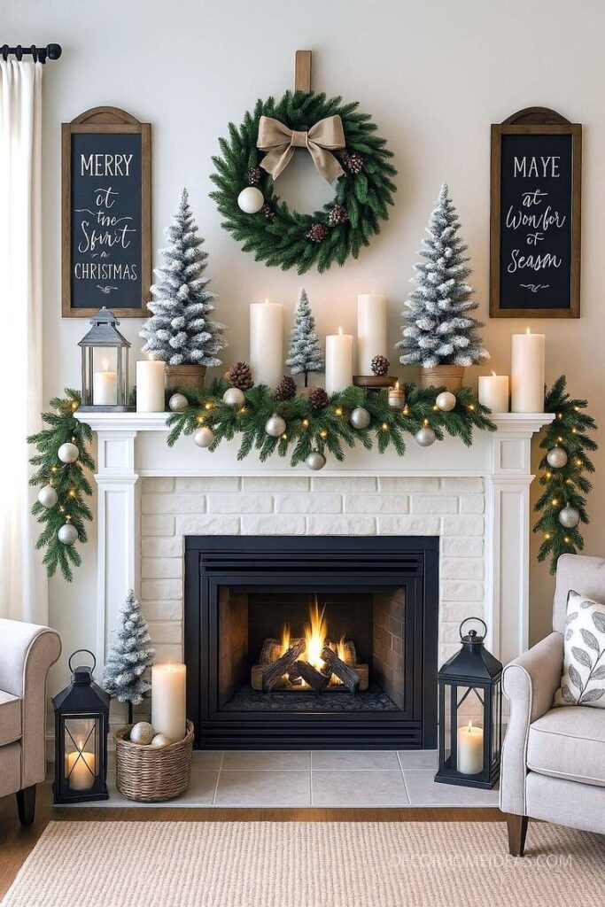 Christmas Mantel Your Holiday Guide to a Festive Focal Point 19 The Christmas mantel is more than just a shelf above the fireplace; it is the center of holiday decor. Christmas Mantel Your Holiday Guide to a Festive Focal Point 34 Christmas Mantel Your Holiday Guide to a Festive Focal Point