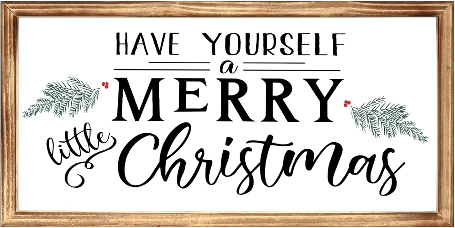 Christmas Mantel Your Holiday Guide to a Festive Focal Point 7 The Christmas mantel is more than just a shelf above the fireplace; it is the center of holiday decor. Merry Christmas Sign with Solid Wood Framed