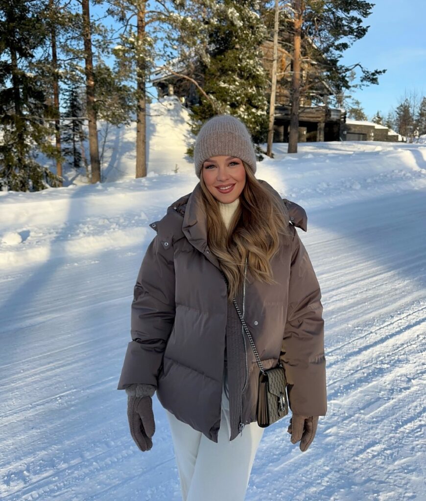 NYC Winter Outfits Looks and Styles 36 NYC Winter Outfits - Let's have a fun and exciting Winter this season. New York City in the winter is a magical yet merciless experience. Beanie, Mitts and Jacket, and Sweater