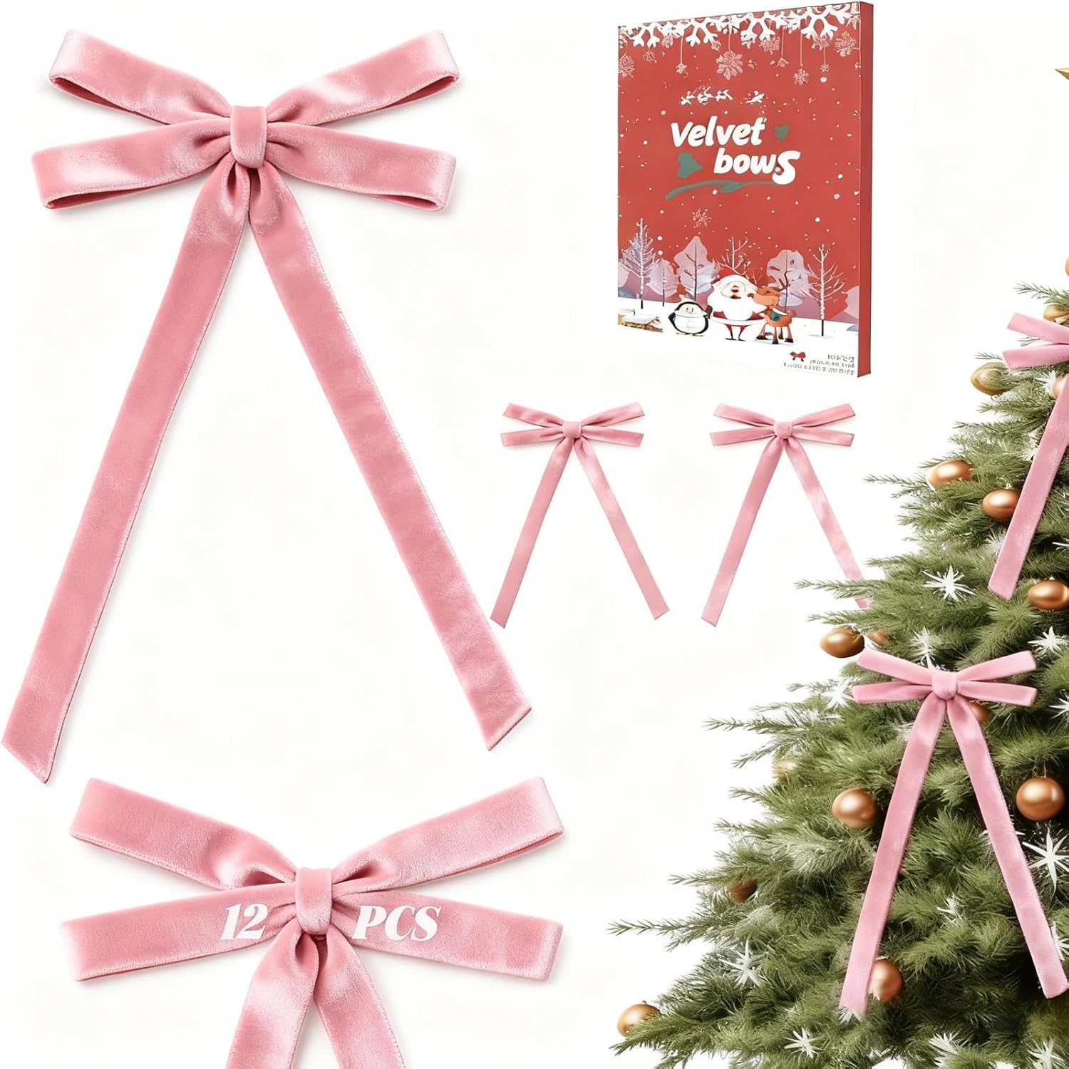 Christmas Mantel Your Holiday Guide to a Festive Focal Point 11 The Christmas mantel is more than just a shelf above the fireplace; it is the center of holiday decor. Pink Velvet Bows for Christmas Tree