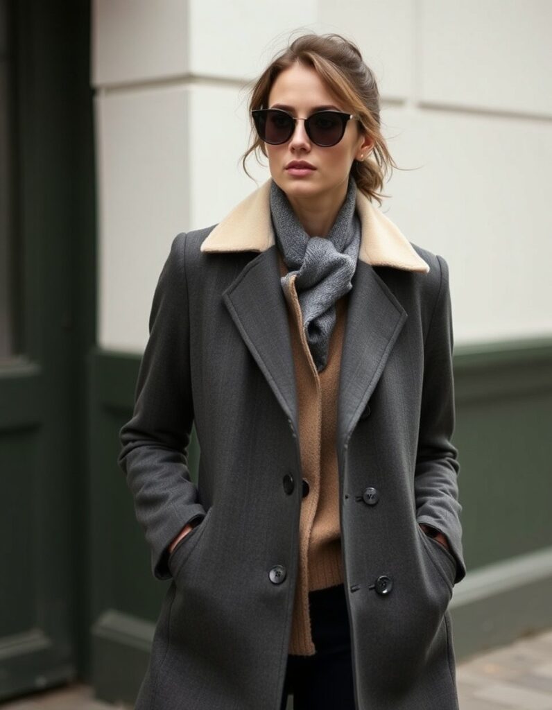 NYC Winter Outfits Looks and Styles 13 NYC Winter Outfits - Let's have a fun and exciting Winter this season. New York City in the winter is a magical yet merciless experience. NYC Winter Outfits -Tailored Blazer for Warmth and Style
