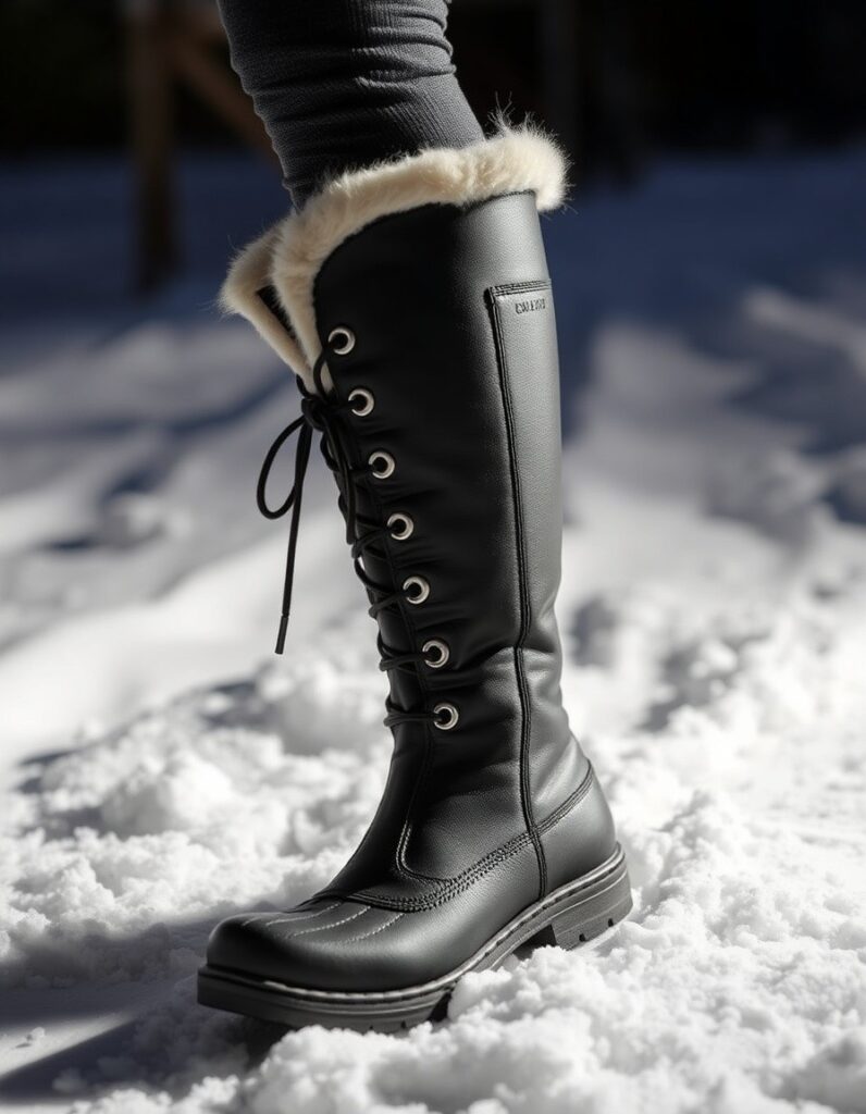 Winter Outfit for Women Over 50 A Guide to Style and Comfort 32 Winter Outfit for Women Over 50 A Guide to Style and Comfort A sleek, insulated boot that looks like a fashion boot but performs like a snow boot for over 50 woman