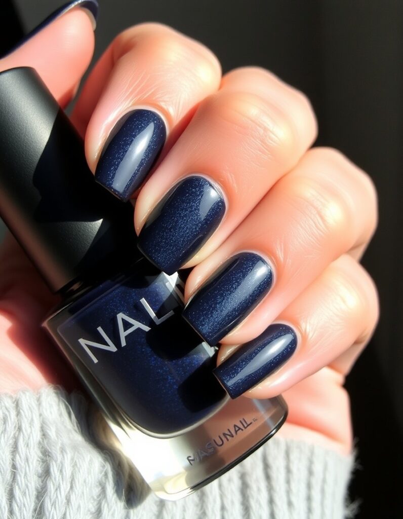 January Nail Dark Denim