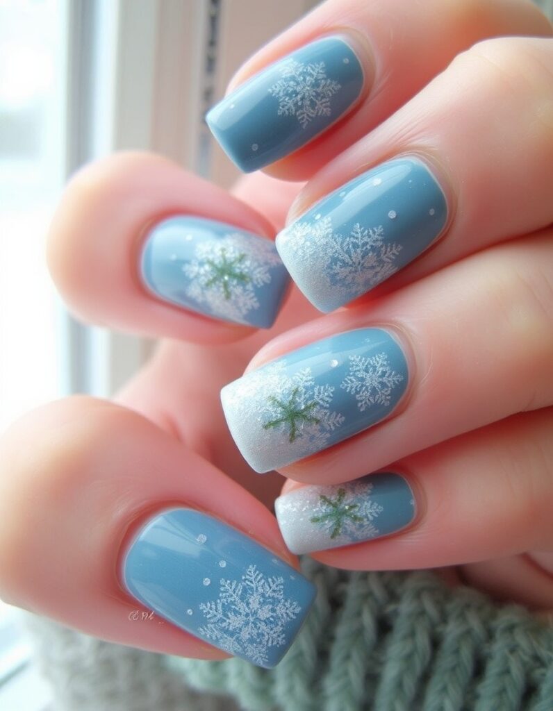 January Nail Frosted Windows