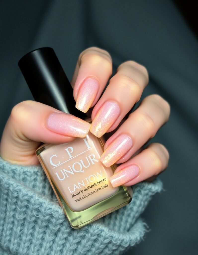 January Nail Lunar Glow