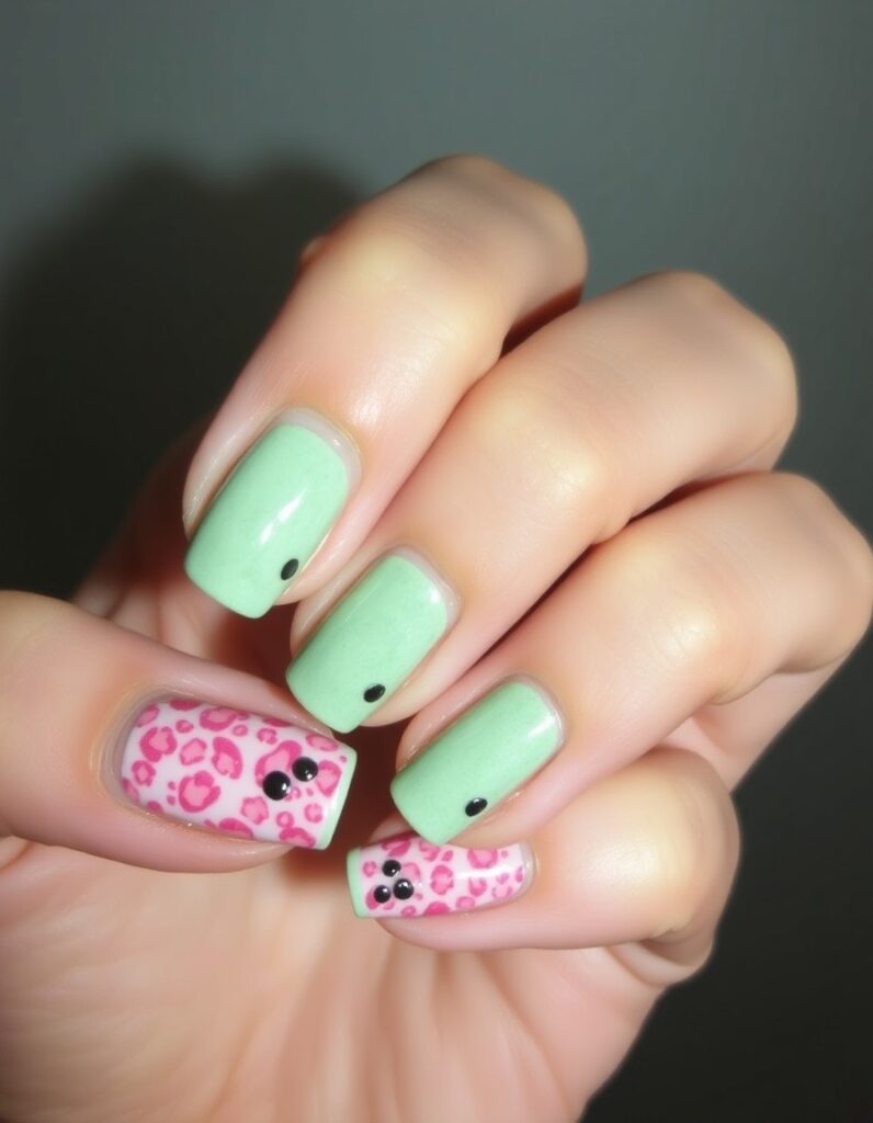 January Nail Quilted Pattern