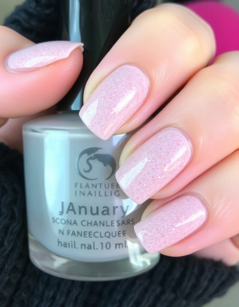 January Nail Sheer Ice Wash