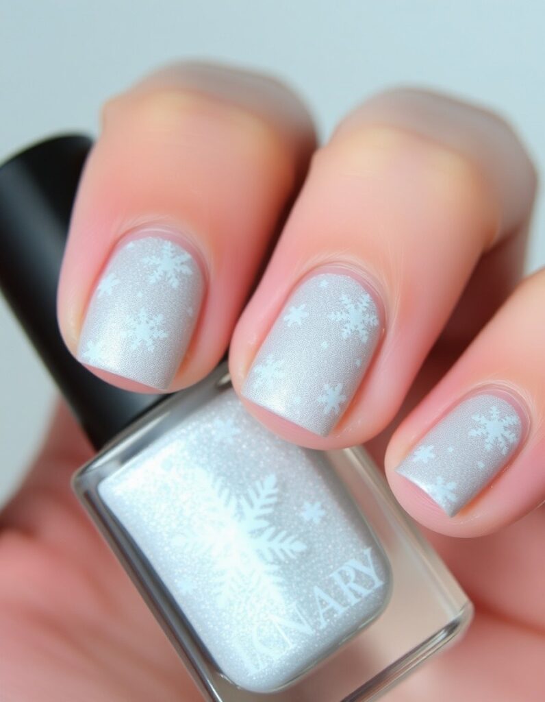 Negative Space Snowflakes