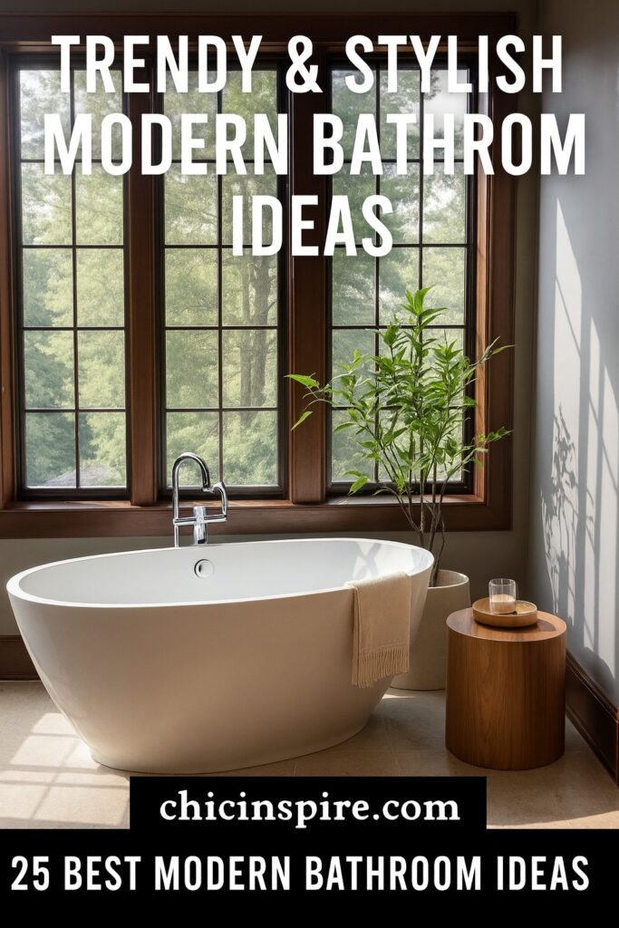 Stylish Modern Bathroom Ideas