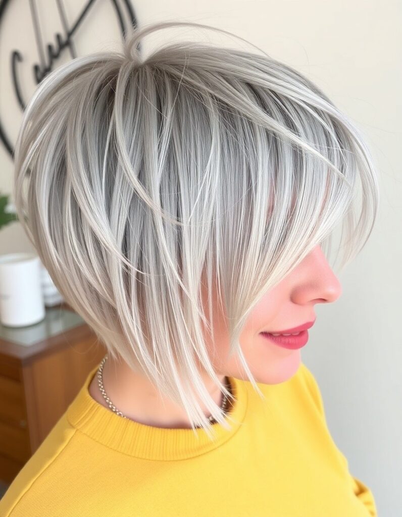 wolf cut (a shag-mullet hybrid)