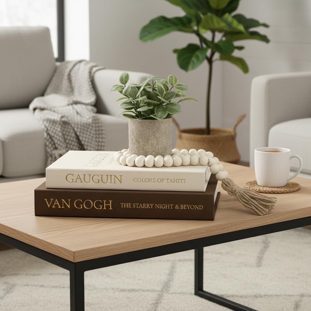 Decorative Books for Home Decor Stackable Faux Book Box for Coffee Table Styling Hidden Storage Fresh Spring Decor Ideas to Brighten Your Home