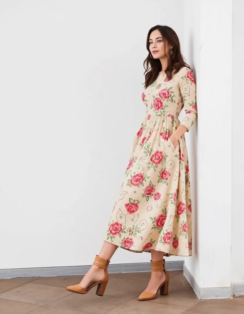 How to Wear Spring Dress in Winter