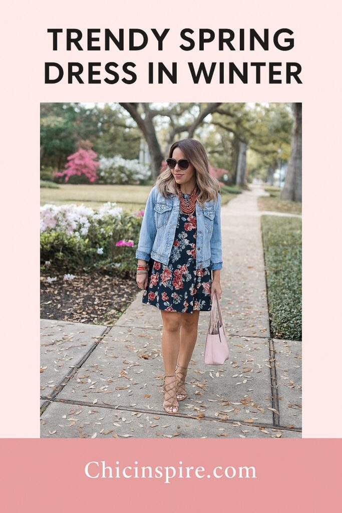 How to Wear Spring Dress in Winter
