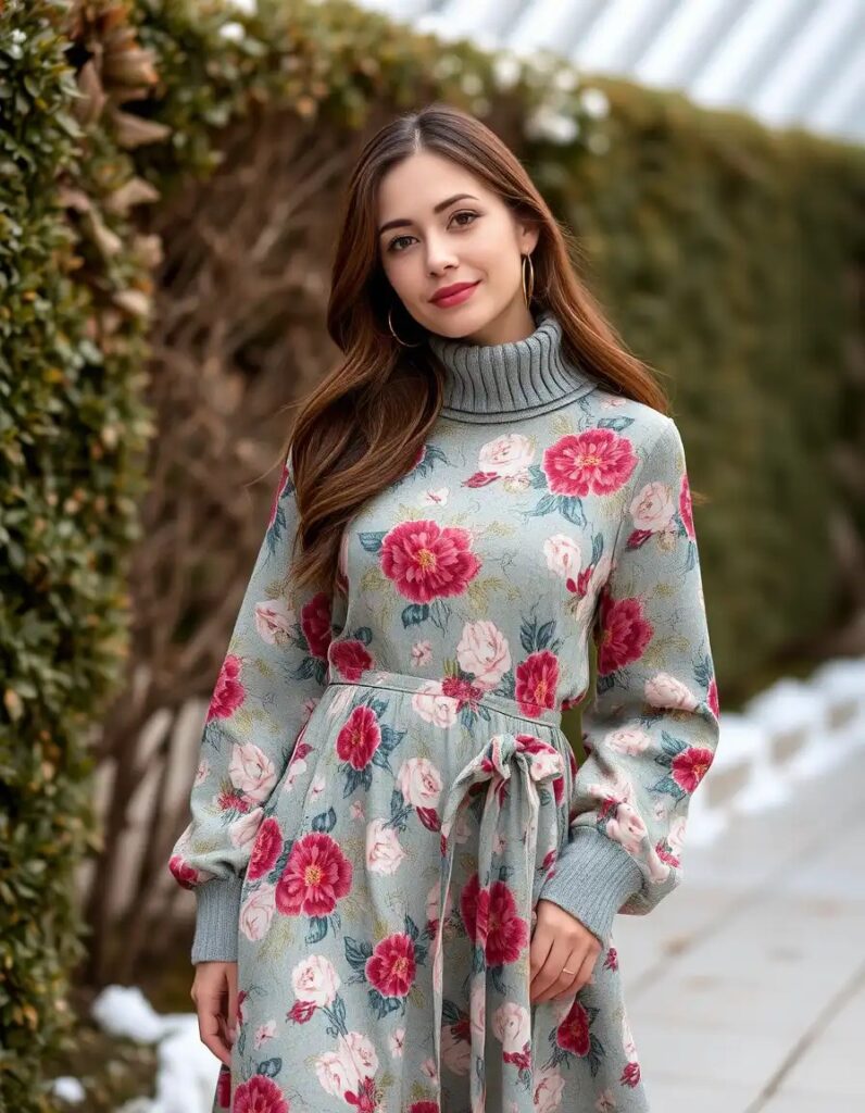 How to Wear Spring Dress in Winter