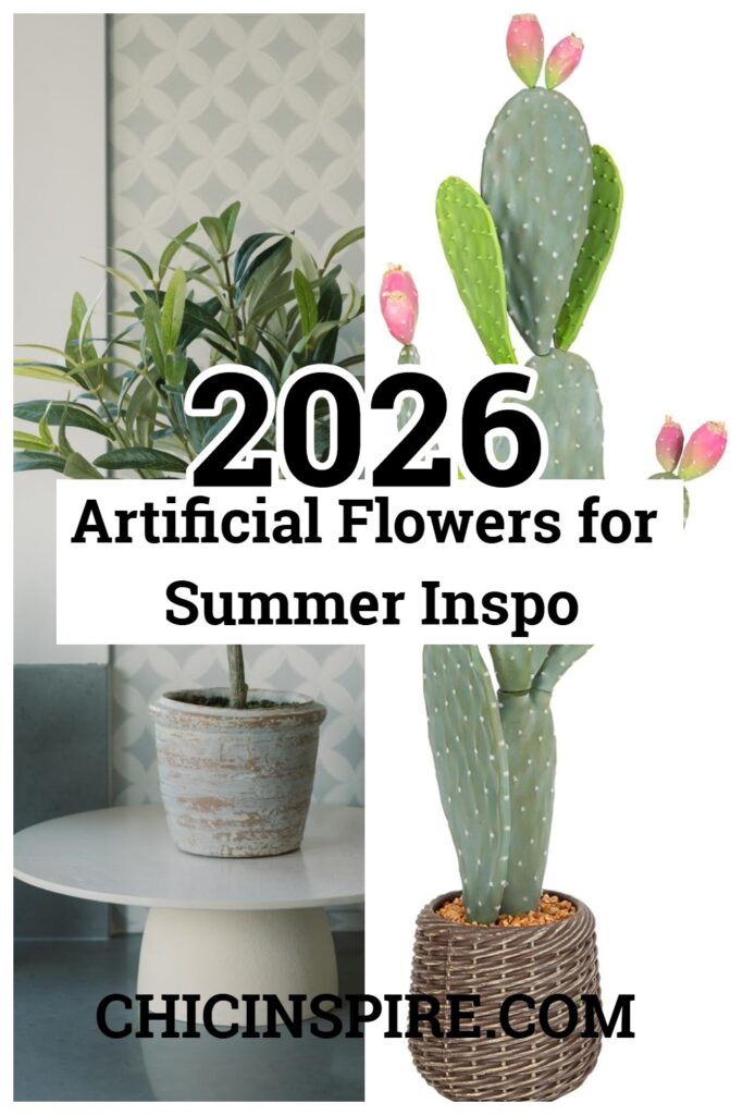 Trendy Artificial Flowers for Summer