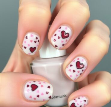 February Nails Micro Hearts February Nails Mani Magic