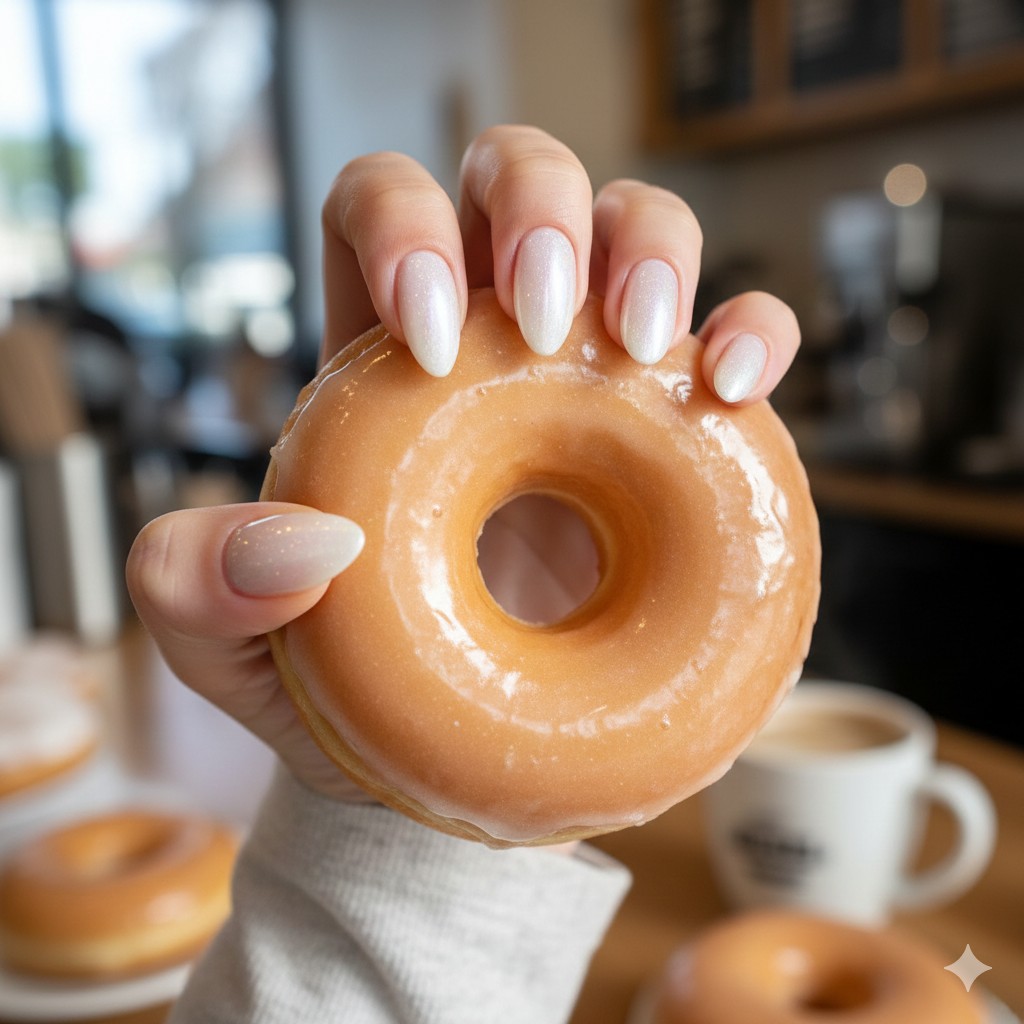 March Nail Art Ideas: Fresh Ideas for Spring Transitions 15 March Nail Art Ideas: 20 Fresh Ideas for Spring Transitions & Lucky Charm Manis, Can you feel it? The air is shifting. Glazed Donut Nails