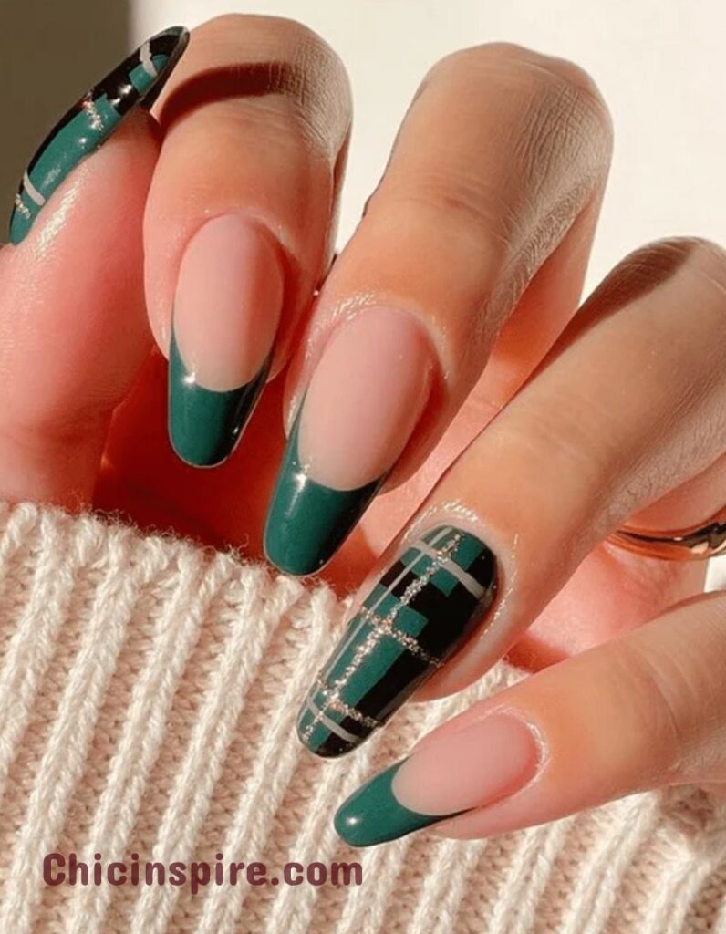 Lucky St. Patrick's Day Nail Designs 21 Lucky St. Patrick’s Day Nail Designs, St. Patrick's Day is the ideal occasion to experiment with your appearance. Green Plaid (Buffalo Check) nails
