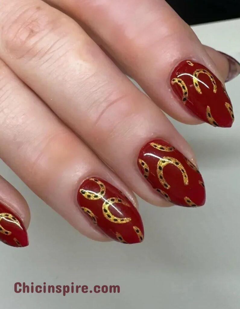 Lucky St. Patrick's Day Nail Designs 20 Lucky St. Patrick’s Day Nail Designs, St. Patrick's Day is the ideal occasion to experiment with your appearance. Lucky Horseshoe Design nails