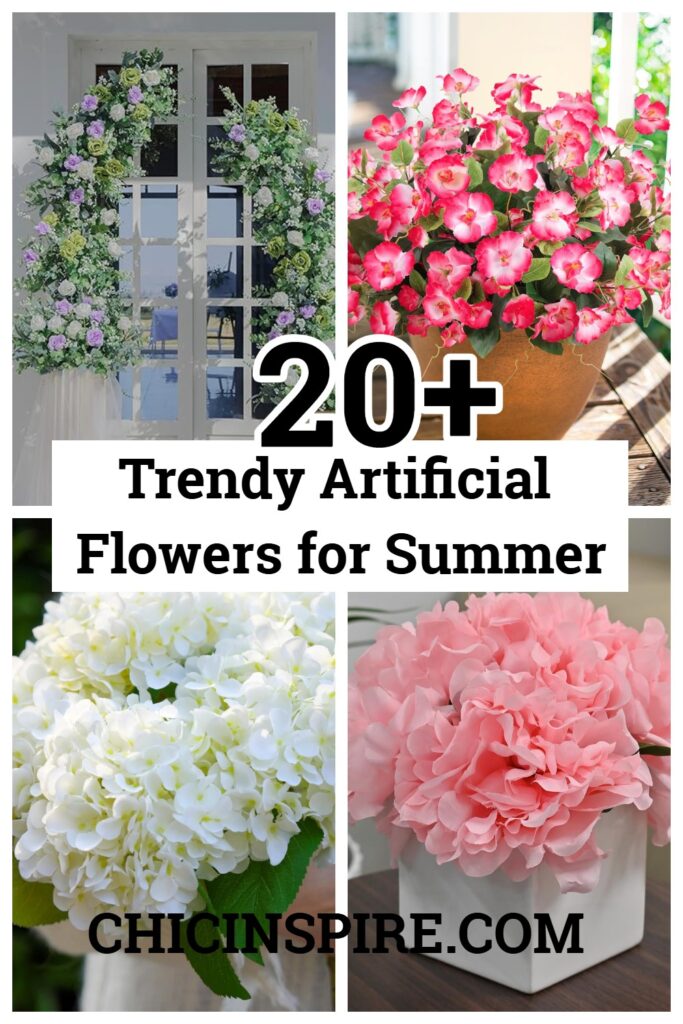 Trendy Artificial Flowers for Summer