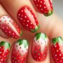 Strawberry Fields Bright Summer Nails Design Ideas |25 Vibrant Design Ideas