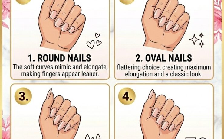 Best Nail Shapes for Short Fingers Best Nail Shapes for Short Fingers